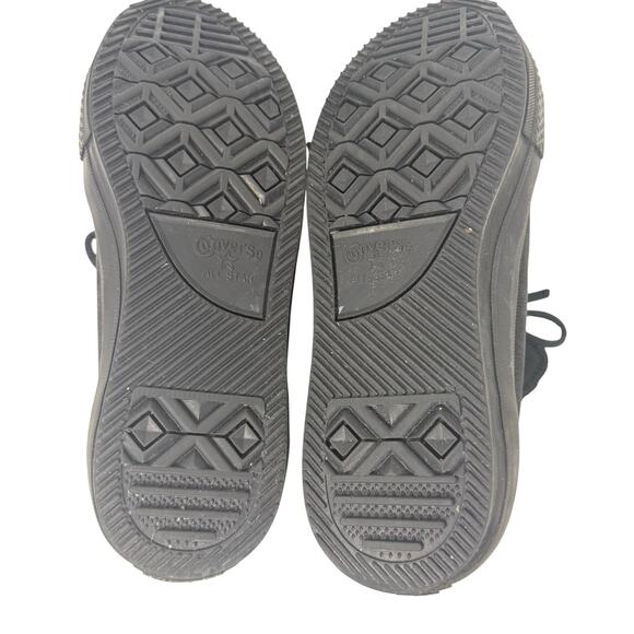 Converse Chuck Taylor All Star Waterproof Nubuck Boots M 7 W 9 Black 10 162409C - Picture 7 of 8